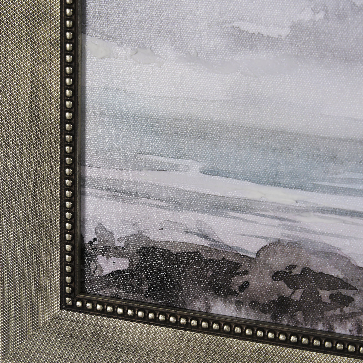 Seaside Vacation III by Mercana Studio a Hand Embellished Textured Framed Art Print from Mercana - Luna Furniture