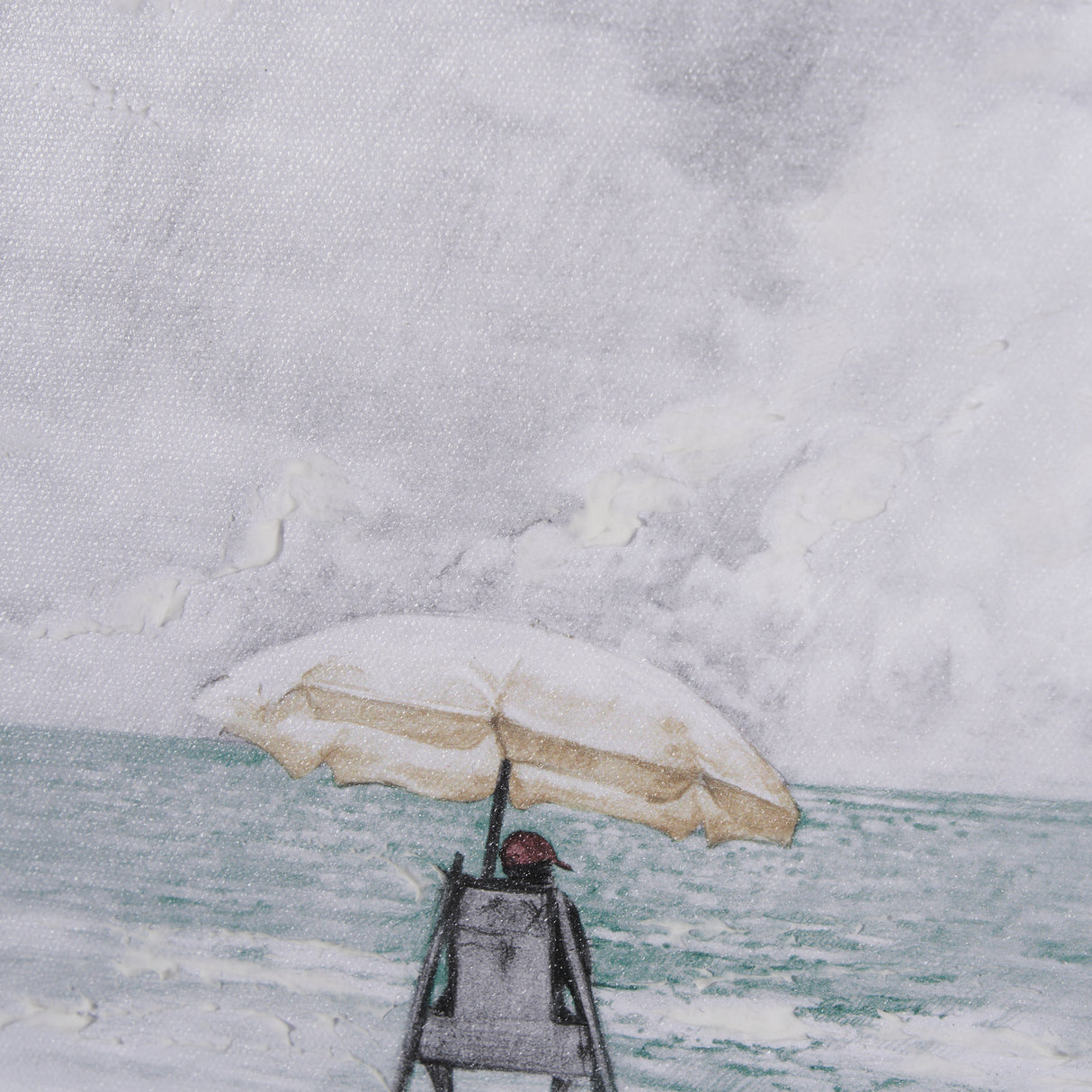 Seaside Vacation III by Mercana Studio a Hand Embellished Textured Framed Art Print from Mercana - Luna Furniture