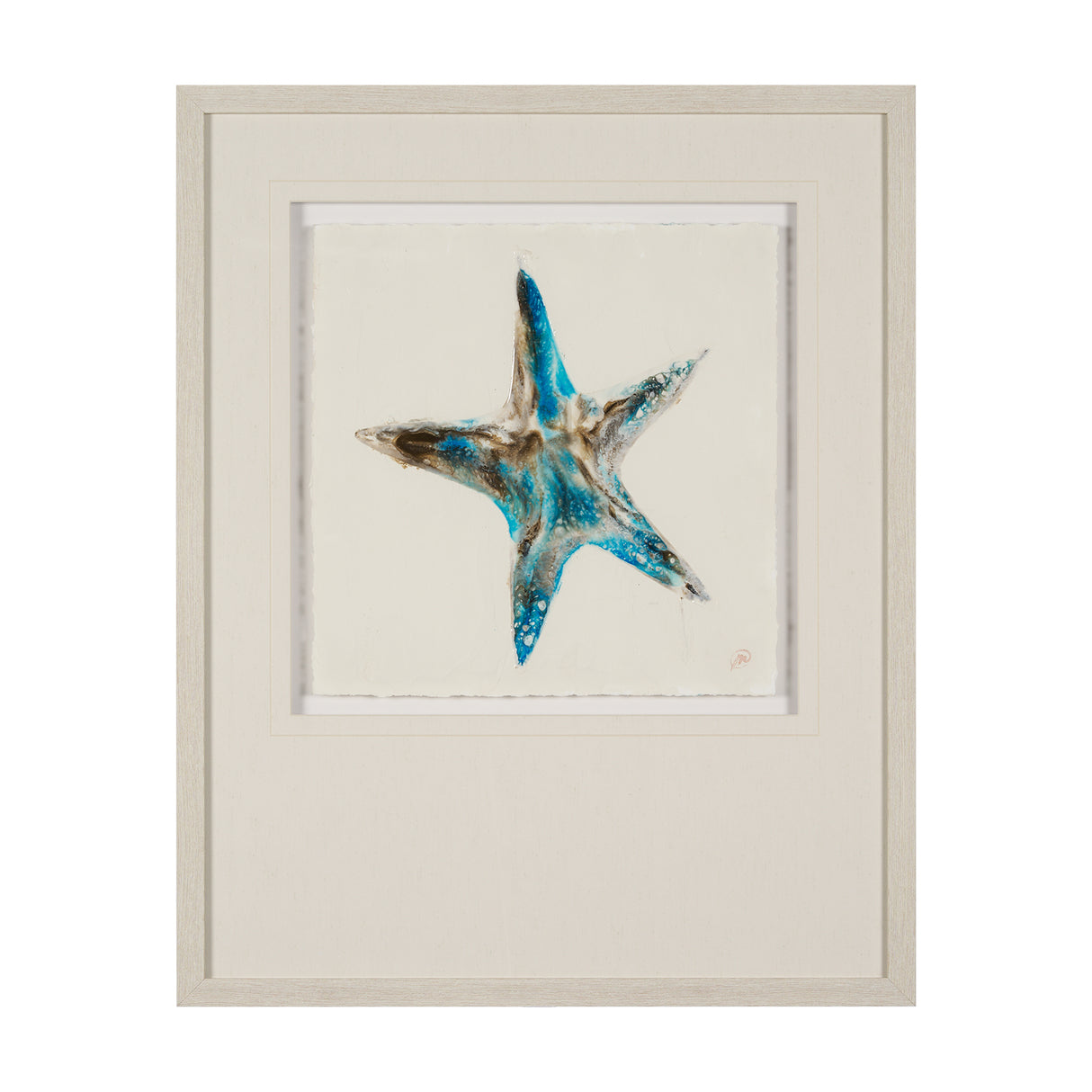 Sea Star by Studio M a handmade Original Framed Artwork under Glass from Mercana - Luna Furniture