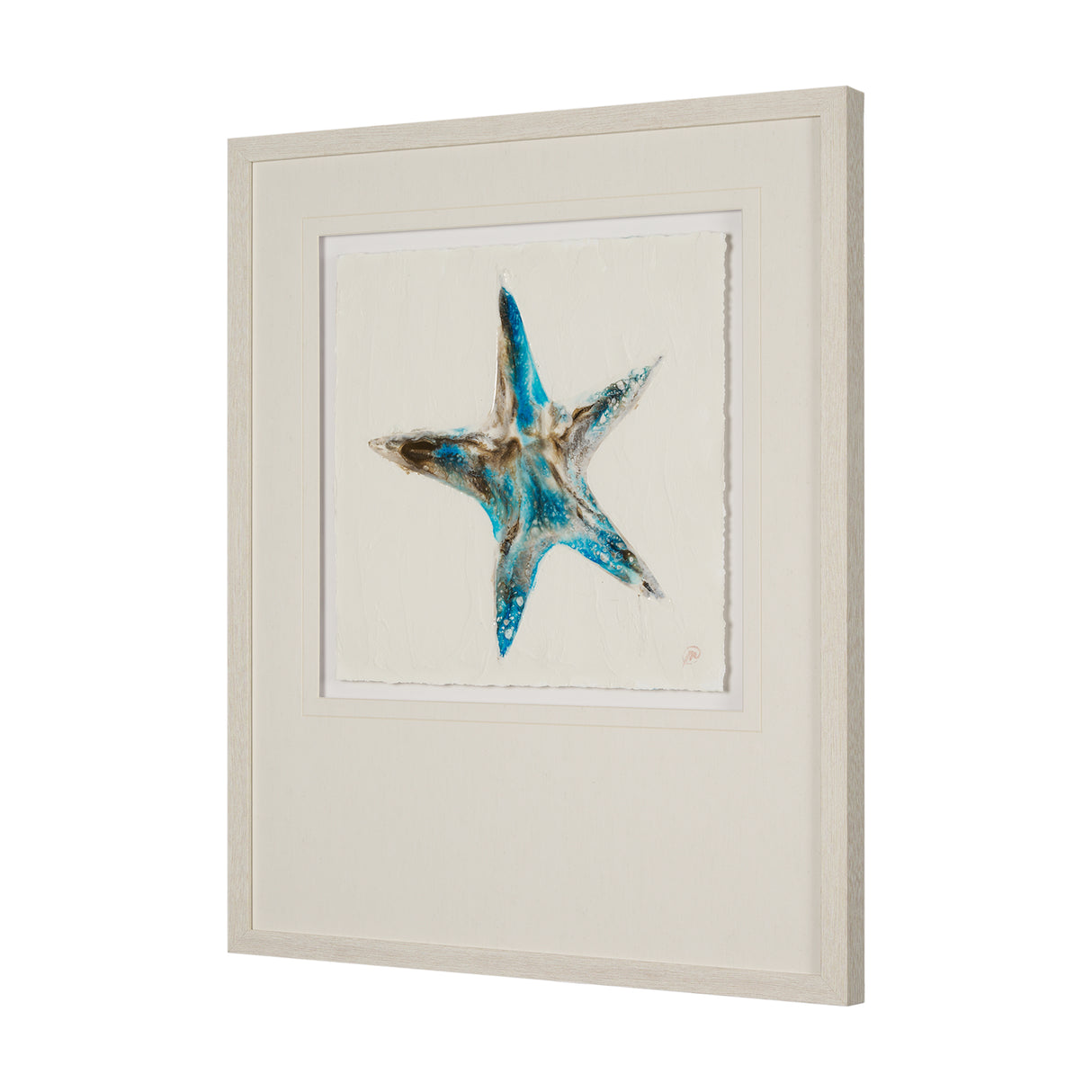 Sea Star by Studio M a handmade Original Framed Artwork under Glass from Mercana - Luna Furniture