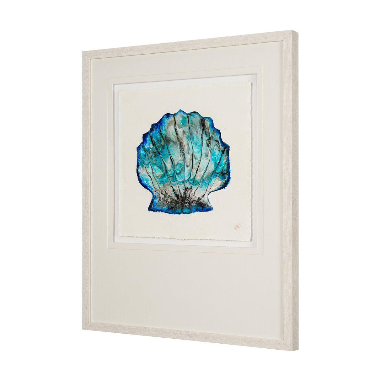 Sea Pearl by Studio M a handmade Original Framed Artwork under Glass from Mercana - Luna Furniture