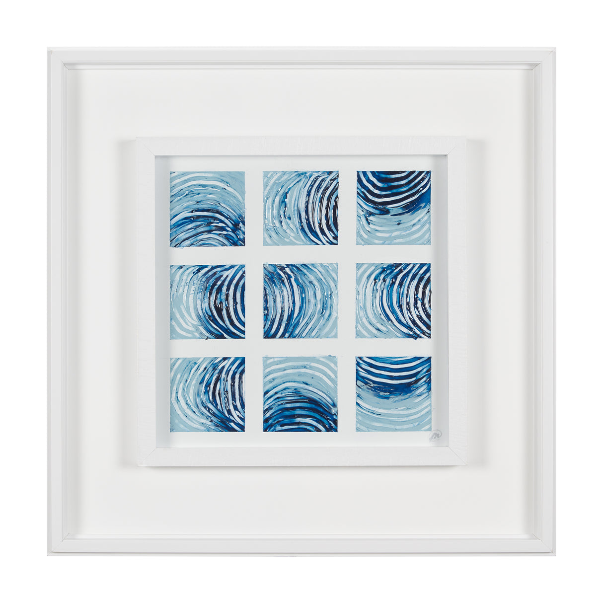 Ocean Sounds II by Studio M a handmade Original Framed Artwork under Glass from Mercana - Luna Furniture