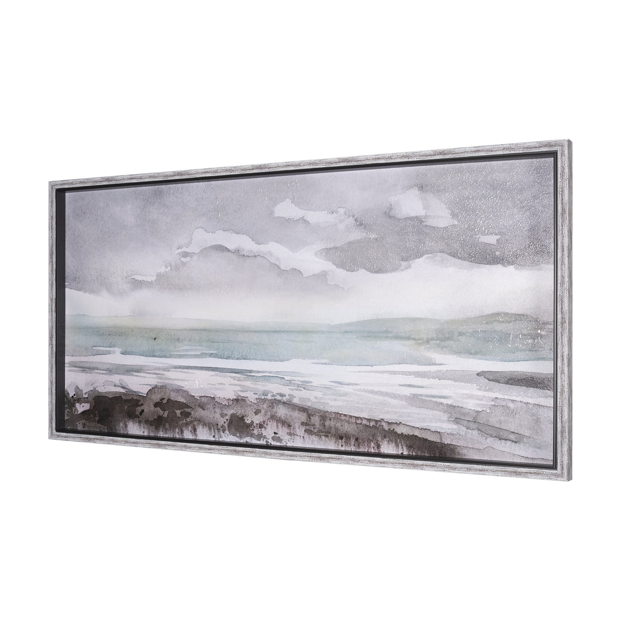 Seaside Vacation IV by Mercana Studio a Hand Embellished Textured Framed Art Print from Mercana - Luna Furniture