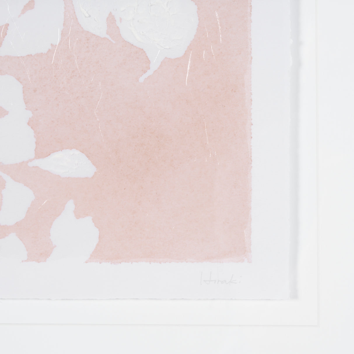 Flower Silhouette-Peony by Mercana Studio Hand Embellished Framed Art Print Matted under Glass from Mercana - Luna Furniture