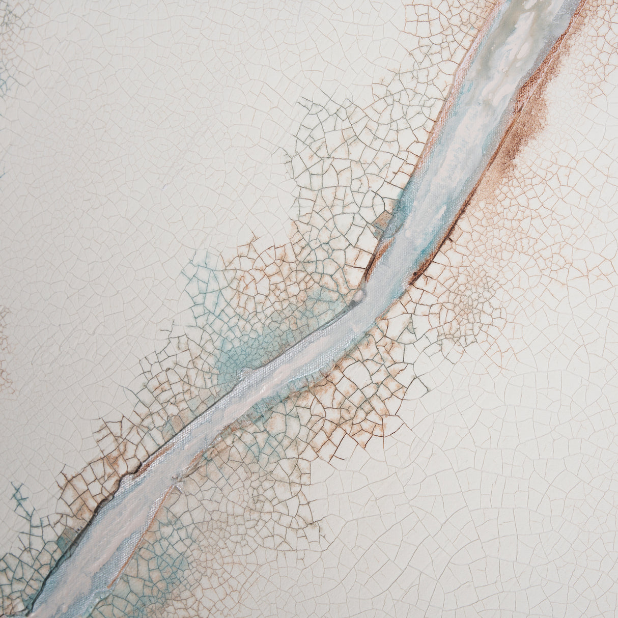 Blue Willow I by Studio M a Framed handmade Original Artwork from Mercana - Luna Furniture