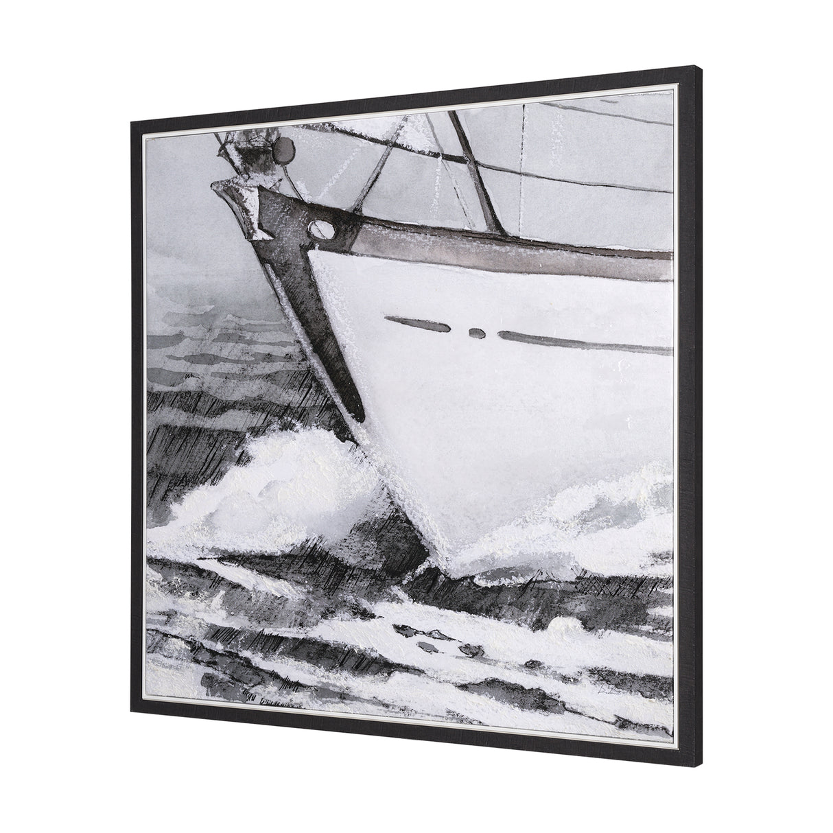 Seaside Vacation III by Mercana Studio a Hand Embellished Textured Framed Canvas from Mercana - Luna Furniture