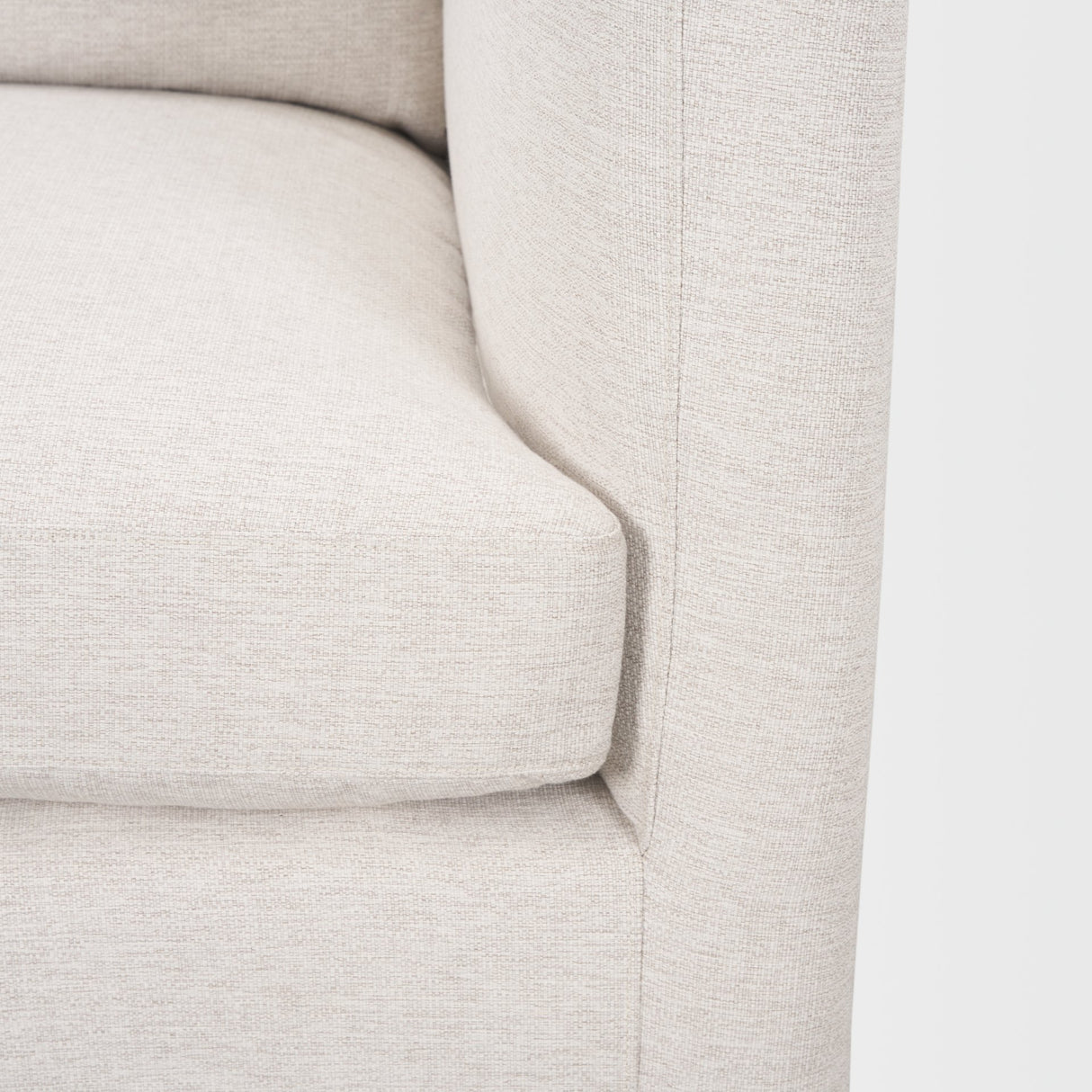 Halston Right Arm Sectional Piece Oatmeal Performance Fabric from Mercana - Luna Furniture