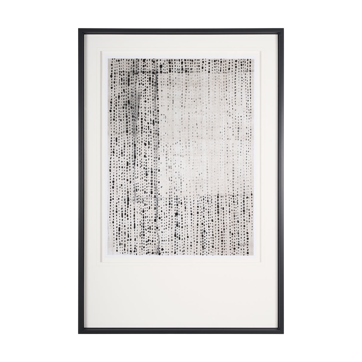 Dot Texture Tan III by Mercana Studio Hand Embellished Textured Framed Art Print Matted under Glass from Mercana - Luna Furniture