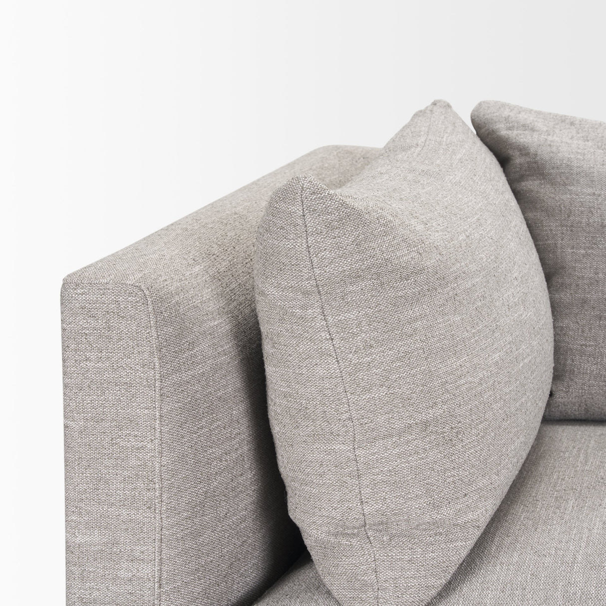 Halston Corner Light Grey Performance Fabric from Mercana - Luna Furniture