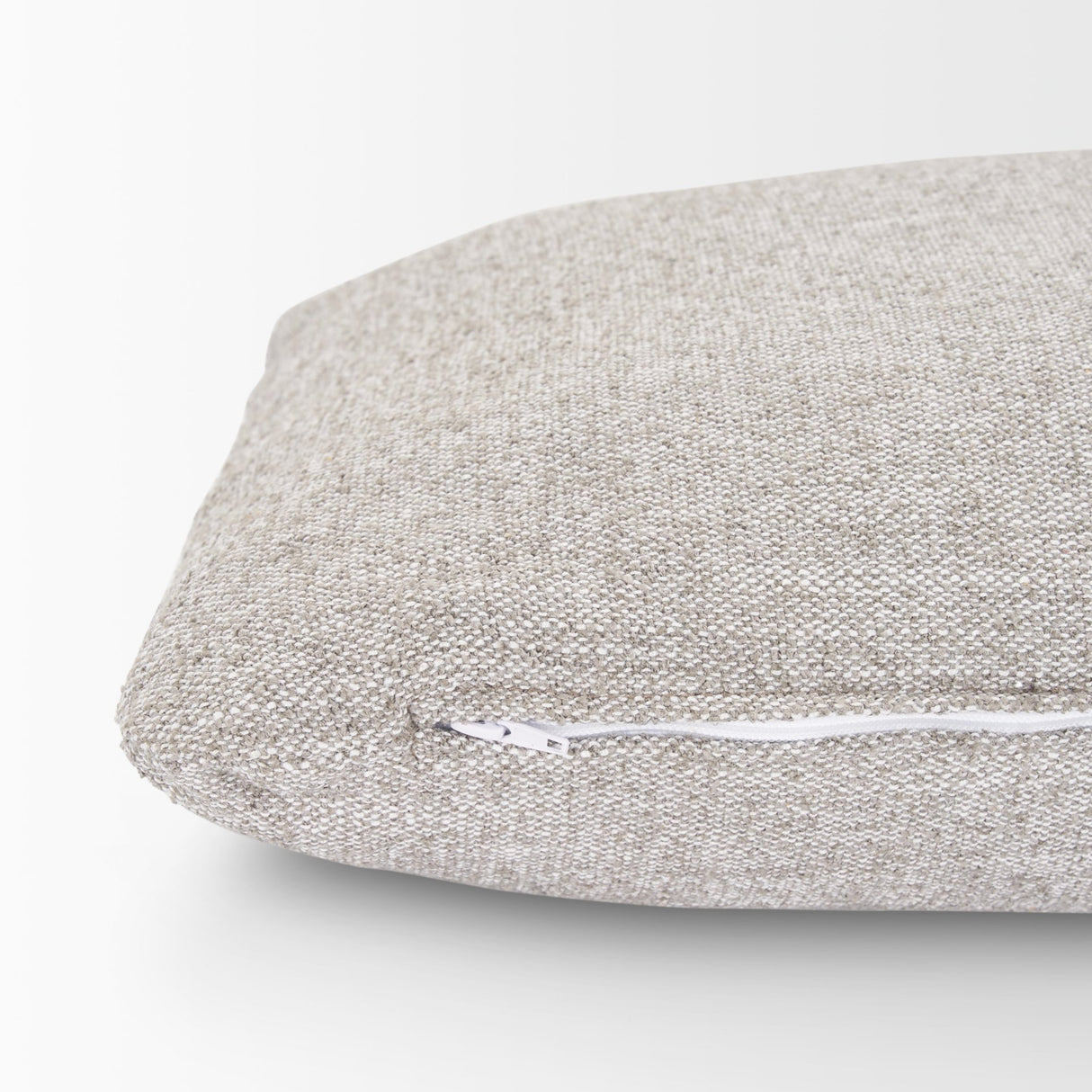 Halston Arm Pillow Light Gray Performance Fabric from Mercana - Luna Furniture