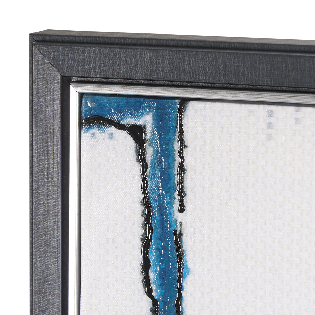 Tributary I by Mercana Studio a Hand Embellished Textured Framed Canvas from Mercana - Luna Furniture