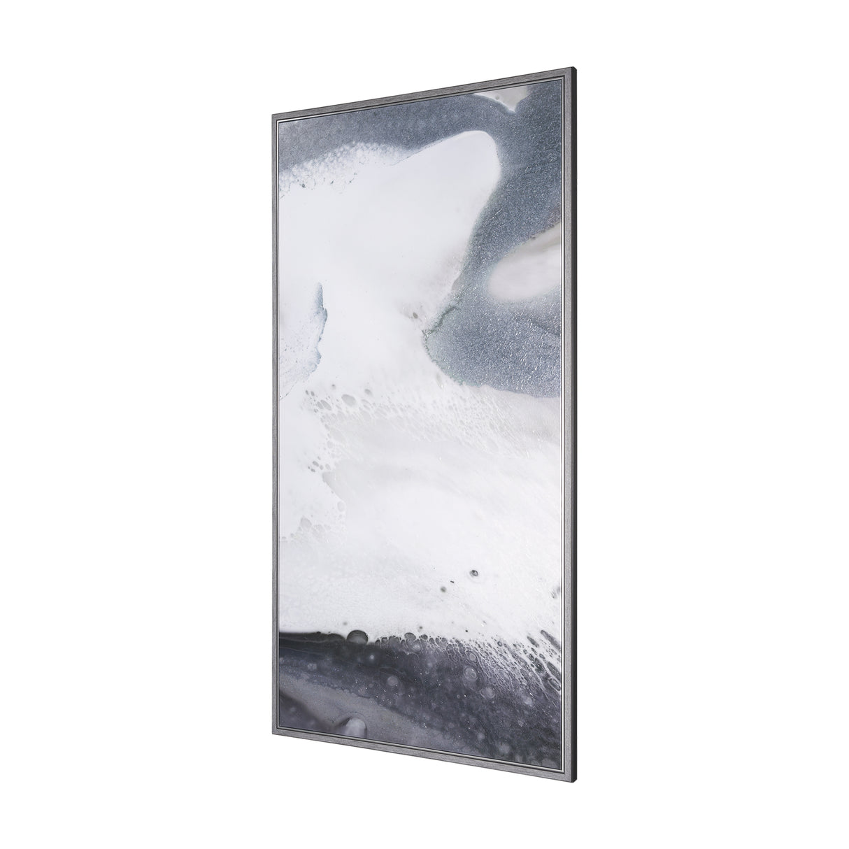 Storm Surge III by Mercana Studio a Hand Embellished Textured Framed Canvas from Mercana - Luna Furniture