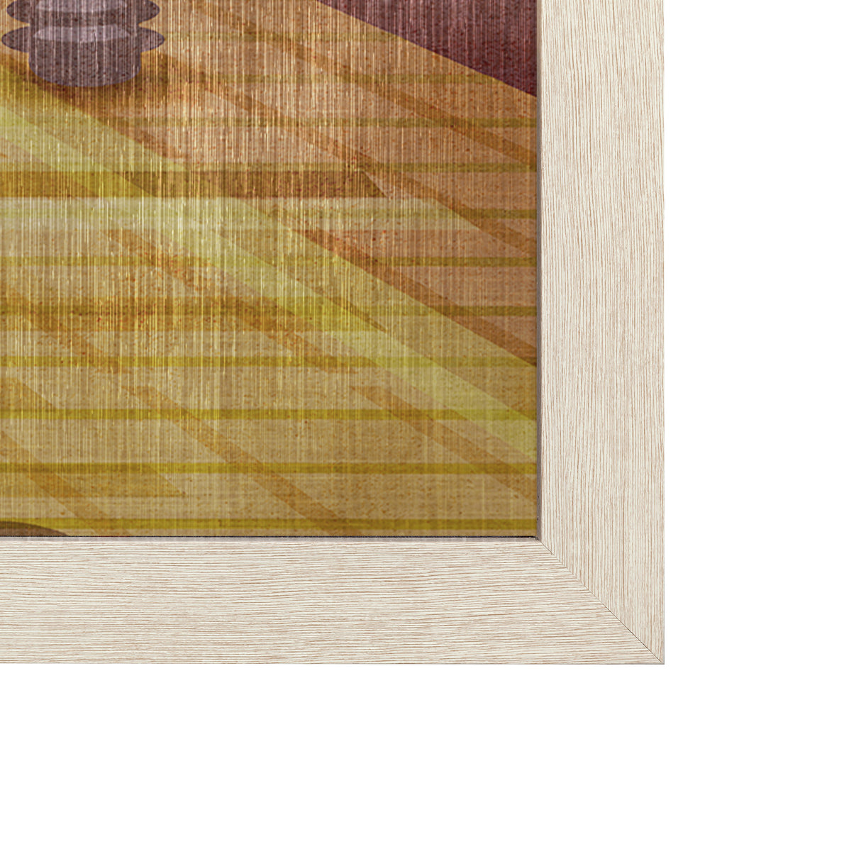 New Jersey Go USA (L) by Mercana Studio a Hand Embellished Decograph Framed Art Print from Mercana - Luna Furniture