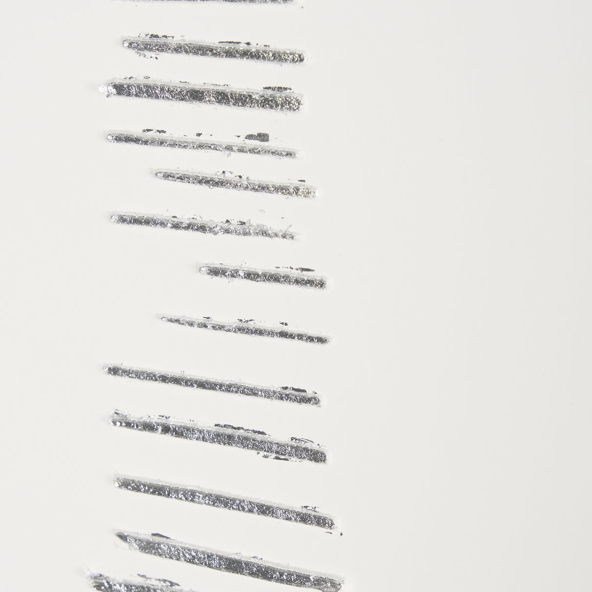 Random Lines Silver by Studio M a handmade Original Framed Artwork under Glass from Mercana - Luna Furniture
