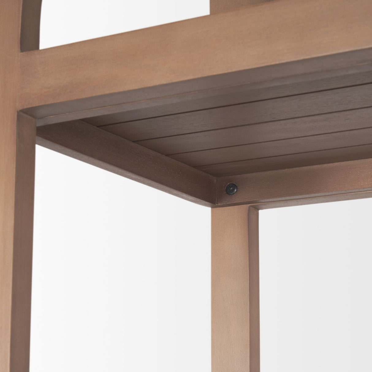 Bela Arched Shelving Unit Medium Brown Wood from Mercana - Luna Furniture