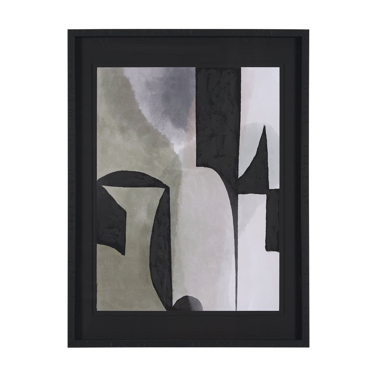 Shape Shift - Tessellate by Mercana Studio Hand Embellished Framed Art Print Matted under Glass from Mercana - Luna Furniture