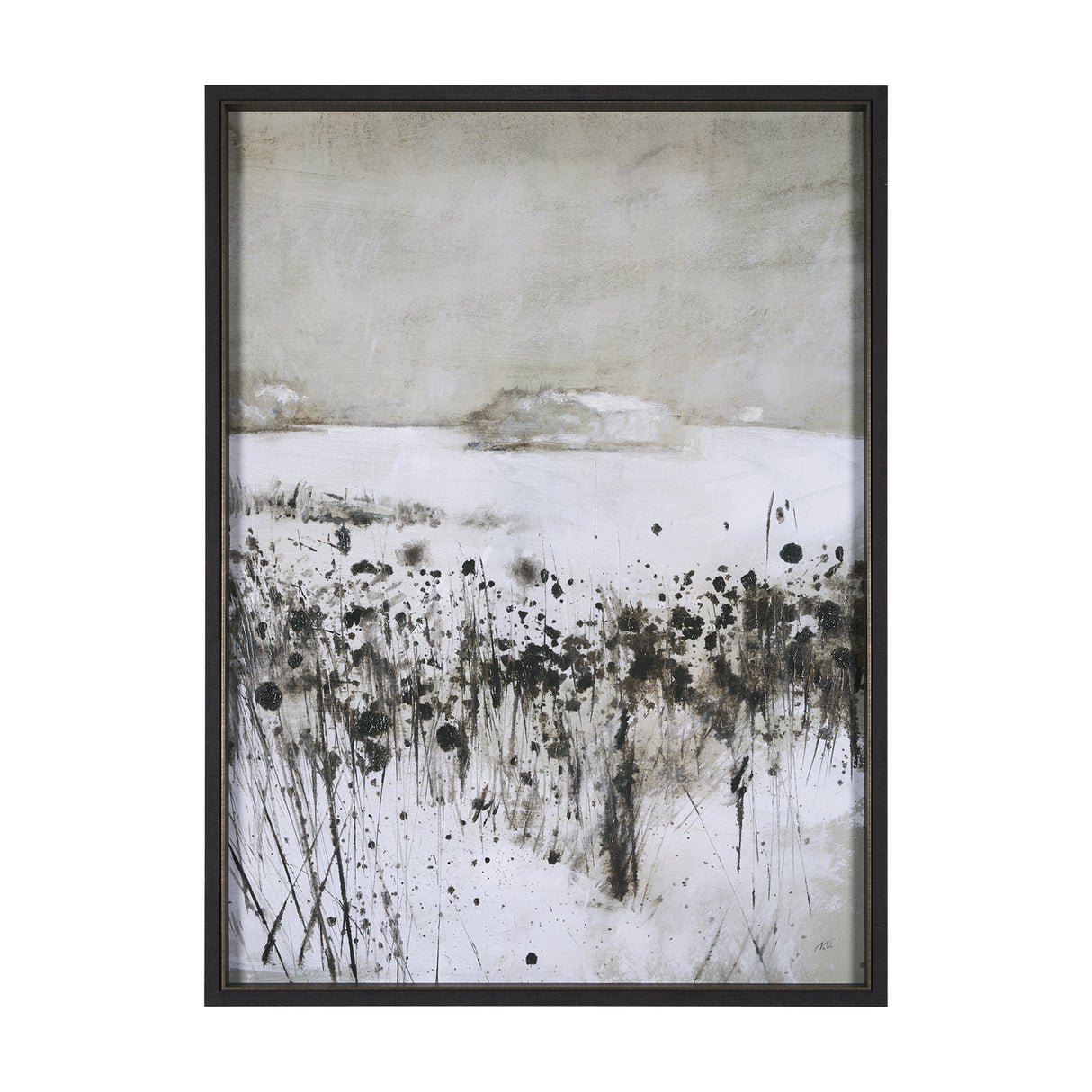 Winter Day I by Mercana Studio a Hand Embellished Textured Framed Art Print from Mercana - Luna Furniture