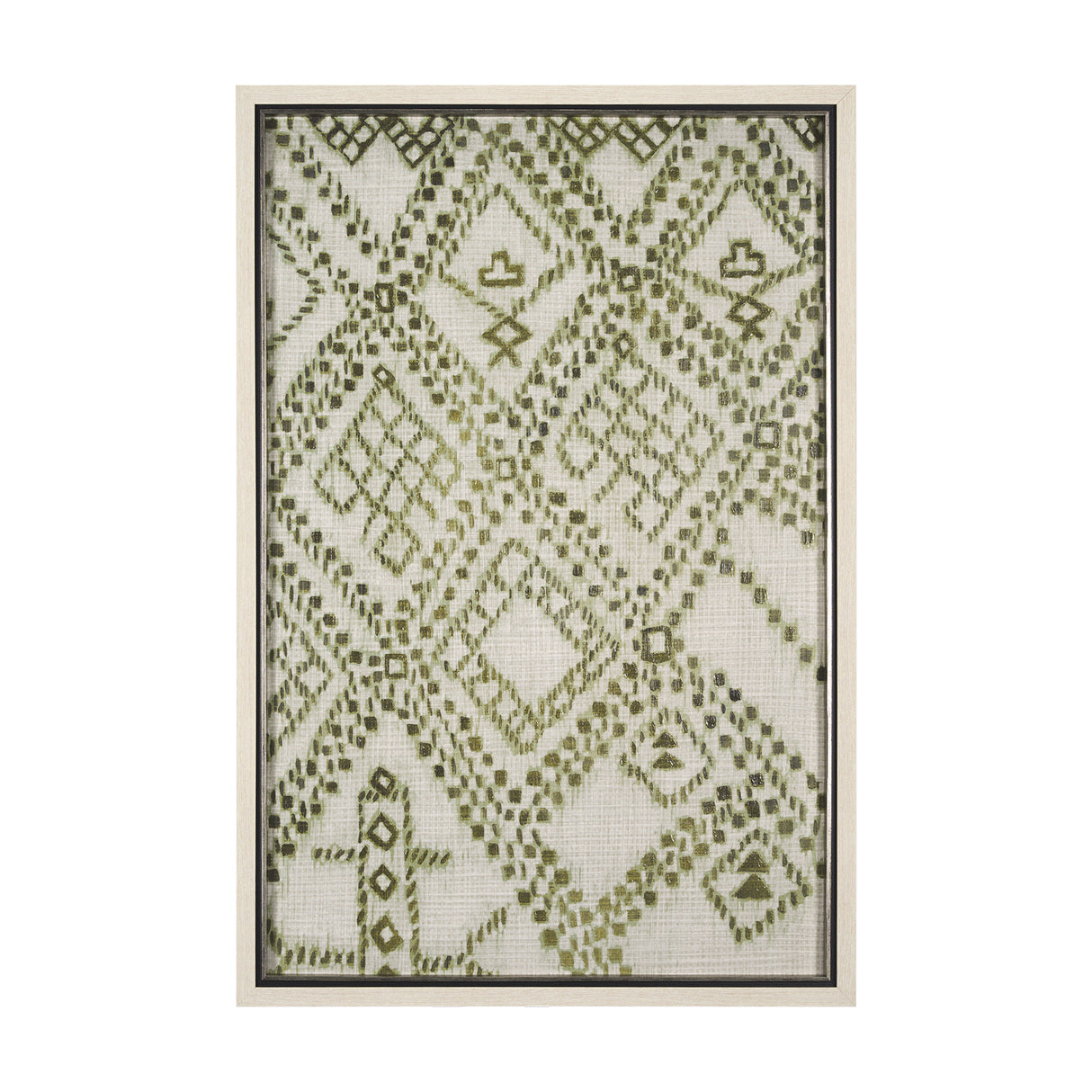 Story Teller I Olive by Mercana Studio a Hand Embelished Textured Framed Art Print from Mercana - Luna Furniture