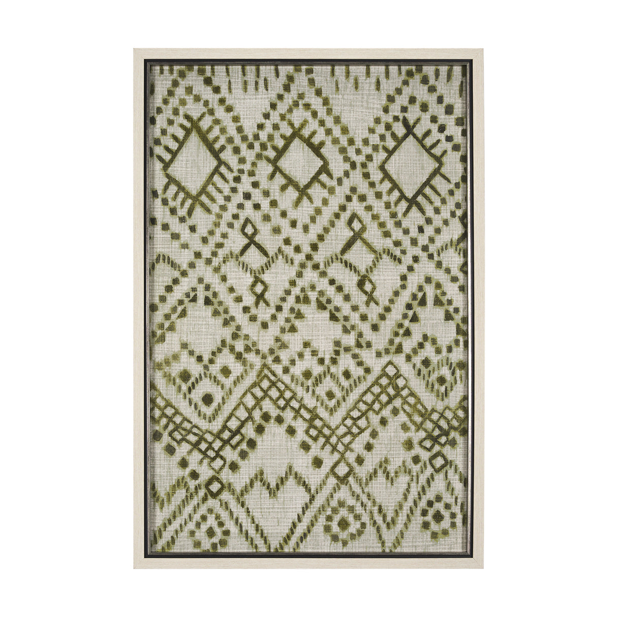 Story Teller II Olive by Mercana Studio a Hand Embelished Textured Framed Art Print from Mercana - Luna Furniture