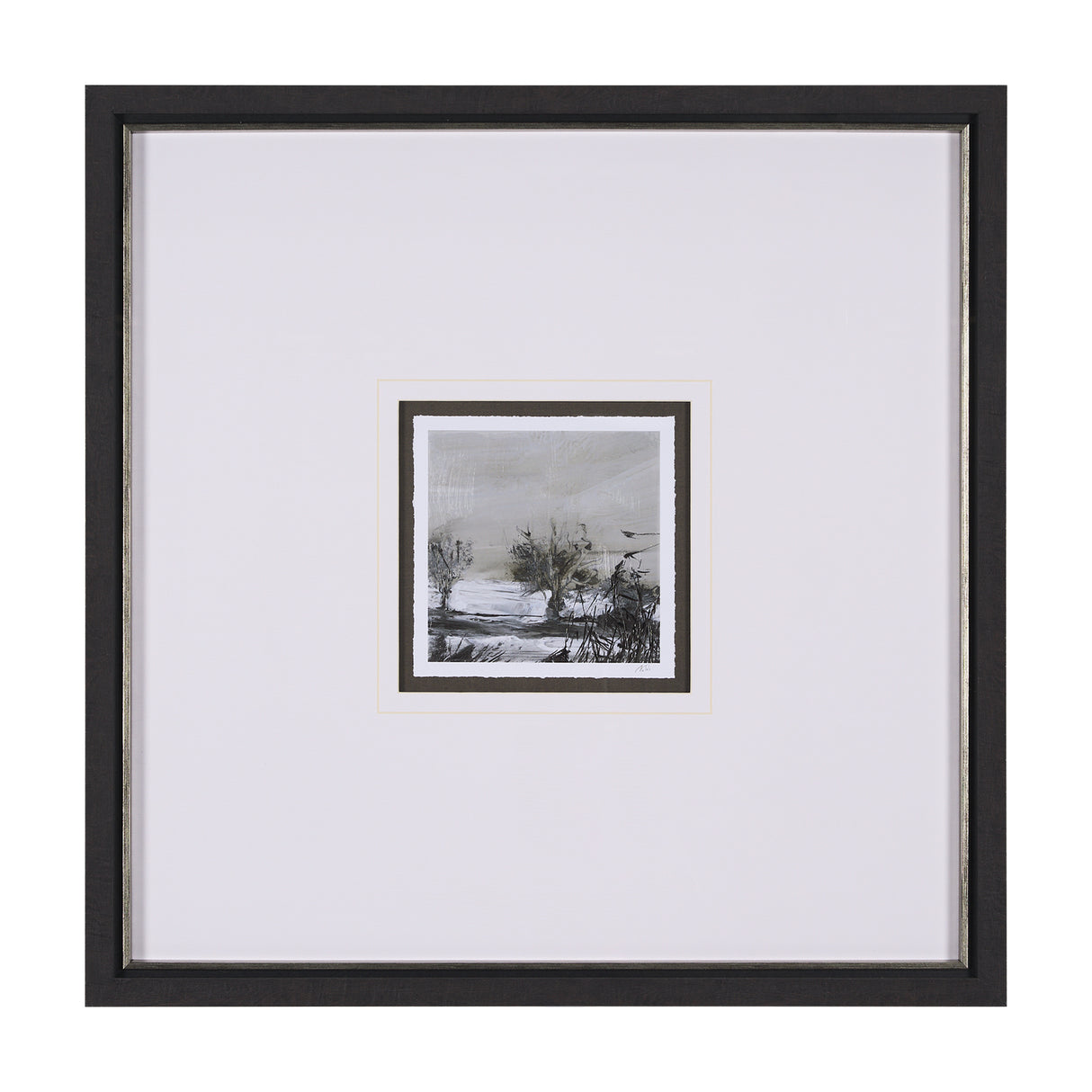 Winter Day IV by Mercana Studio a Hand Embellished Textured Framed Art Print Matted under Glass from Mercana - Luna Furniture