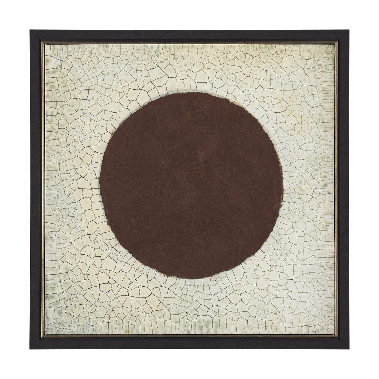 Red Sun by Mercana Studio a Hand Embellished Textured Framed Canvas from Mercana - Luna Furniture