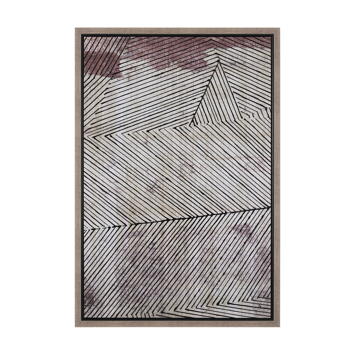 Papyrus Texture II by Mercana Studio a Hand Embellished Textured Framed Canvas from Mercana - Luna Furniture