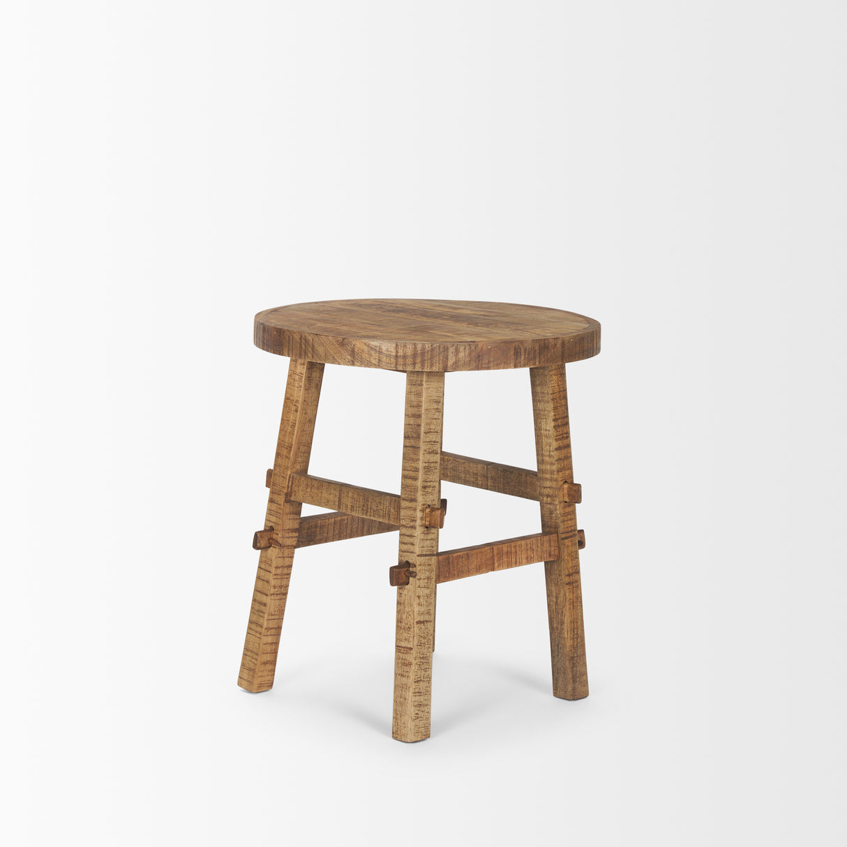 Rosie Small Brown Wood End Table from Mercana - Luna Furniture