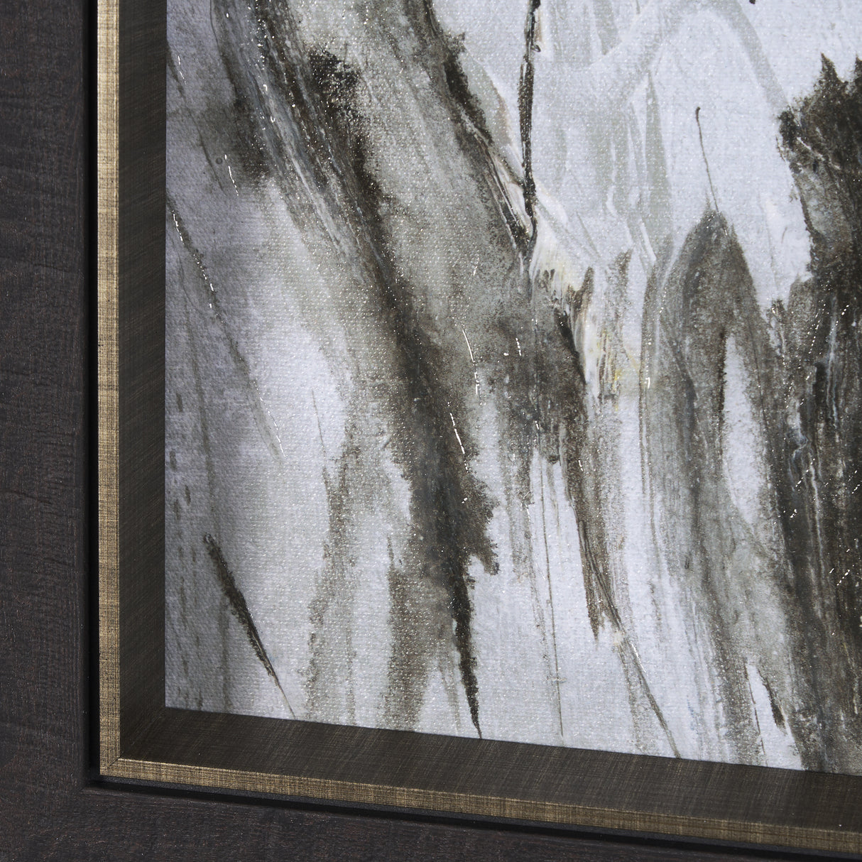 Winter Day II by Mercana Studio a Hand Embellished Textured Framed Art Print from Mercana - Luna Furniture