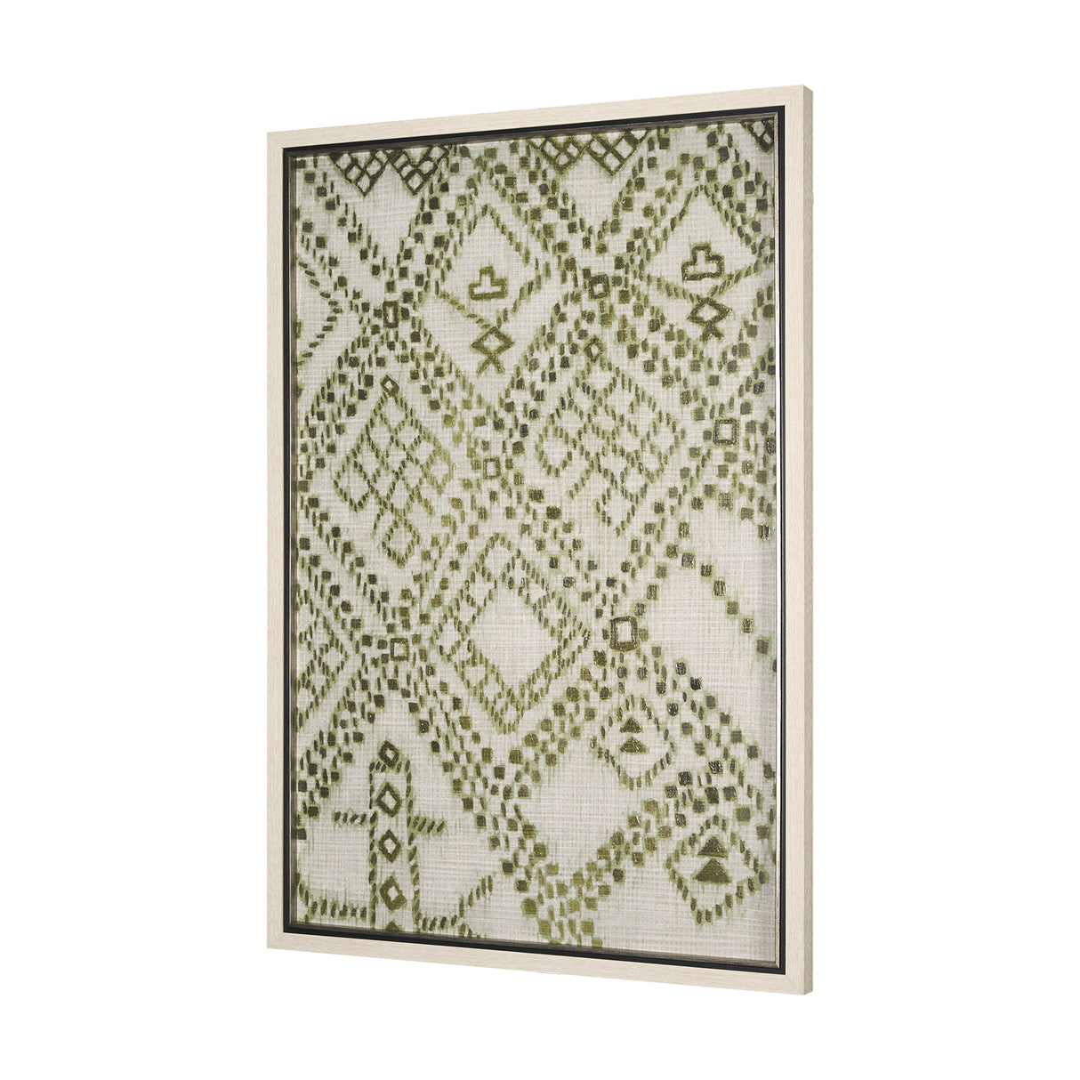 Story Teller I Olive by Mercana Studio a Hand Embelished Textured Framed Art Print from Mercana - Luna Furniture