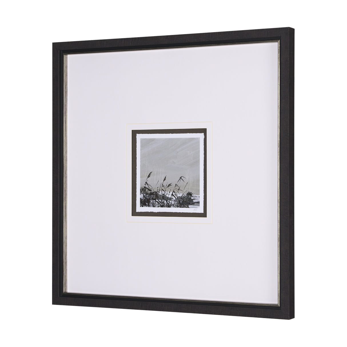 Winter Day V by Mercana Studio a Hand Embellished Textured Framed Art Print Matted under Glass from Mercana - Luna Furniture