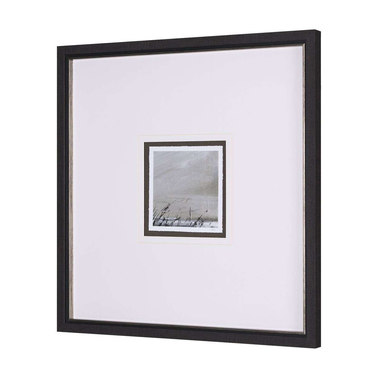 Winter Day VI by Mercana Studio a Hand Embellished Textured Framed Art Print Matted under Glass from Mercana - Luna Furniture