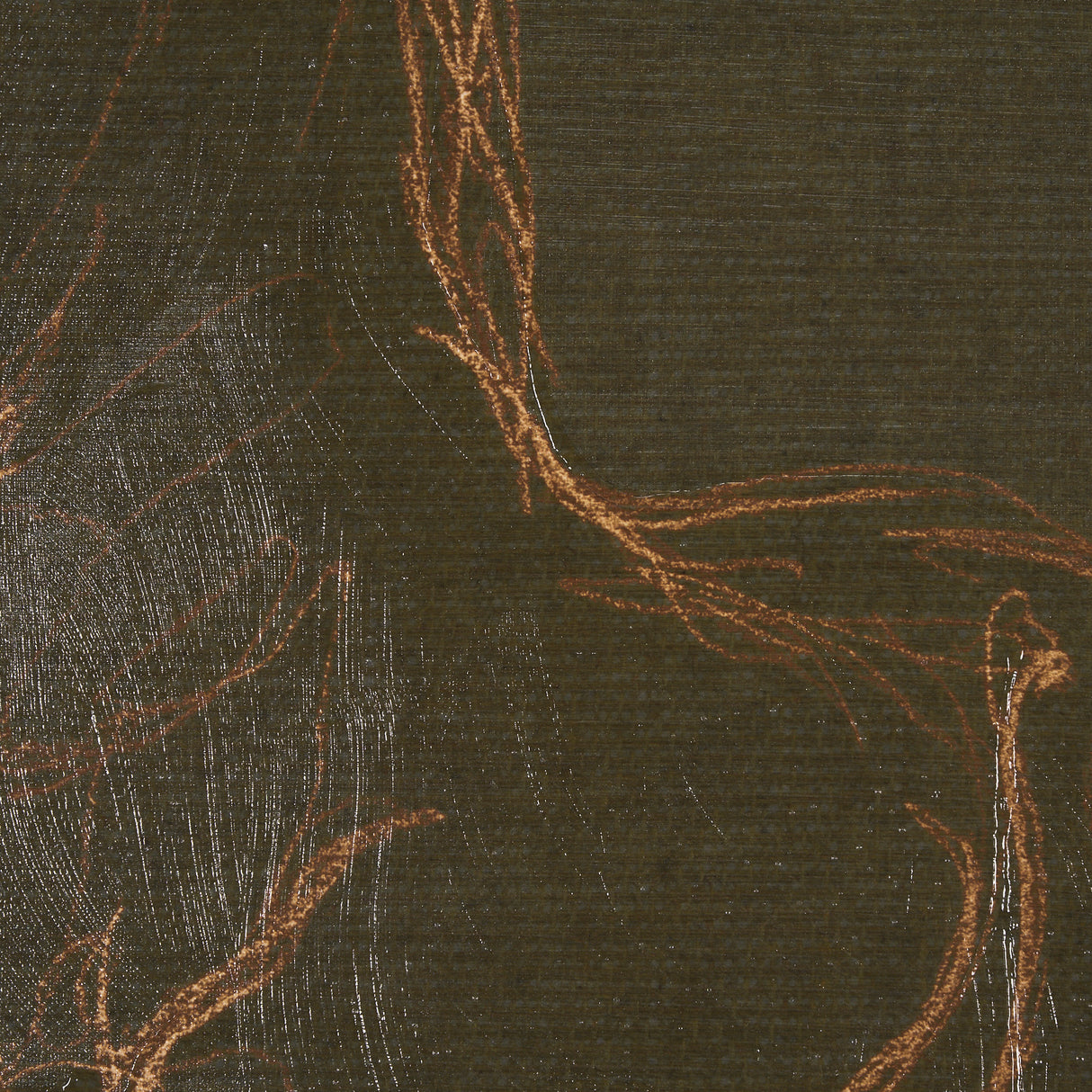 Horse III Olive by Mercana Studio a Hand Embellished Textured Framed Art Print from Mercana - Luna Furniture