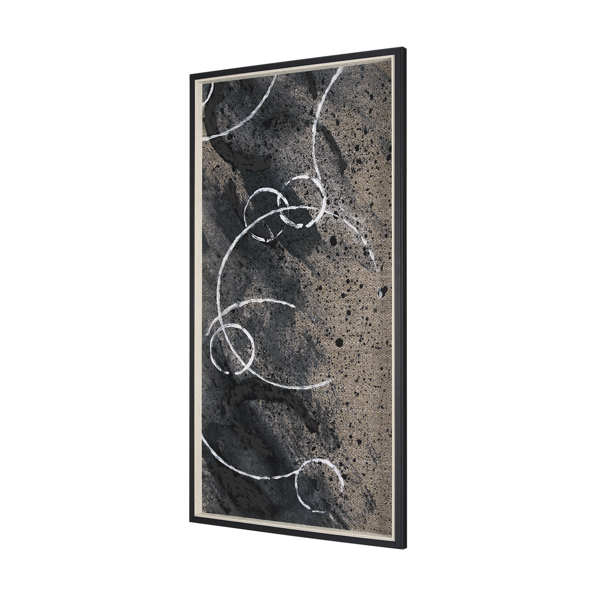 Serkel II by Mercana Studio a Hand Embellished Textured Framed Art Print from Mercana - Luna Furniture