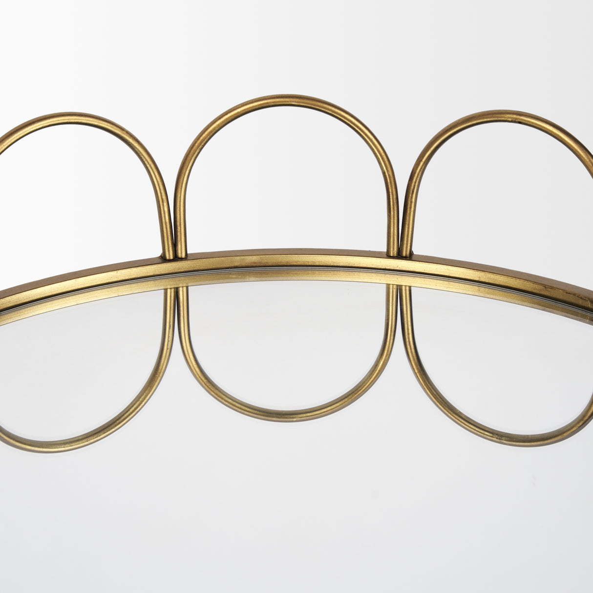 Lenore Round Metal/Mirror Tray Gold (Set of 2) from Mercana - Luna Furniture