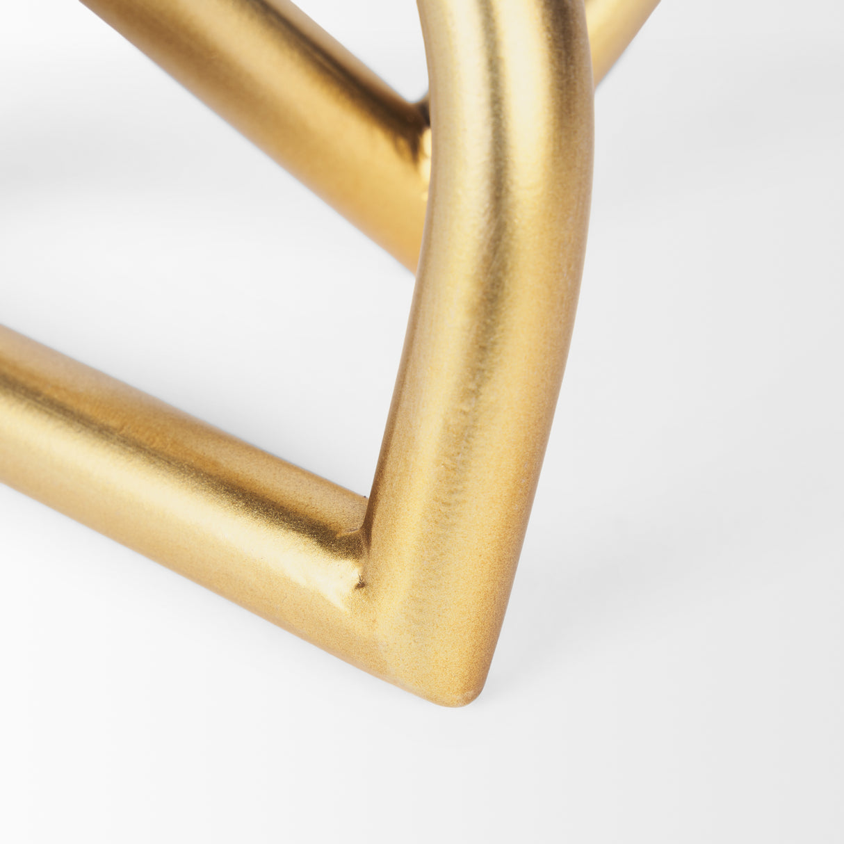 Locke Small Matte Gold Metal Decorative Object from Mercana - Luna Furniture