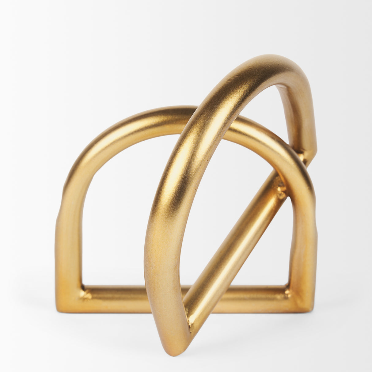 Locke Large Gold Metal Decorative Object from Mercana - Luna Furniture