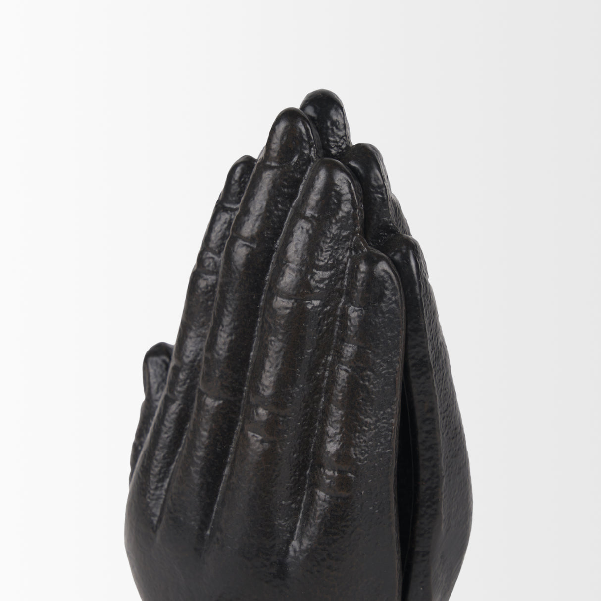 Praying Hands Bronze Cast Iron Book Ends from Mercana - Luna Furniture
