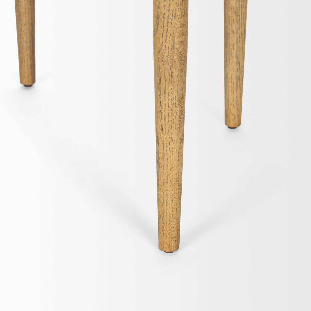 Arden Dining Chair w/ Medium Brown Wood and Cream Twill Fabric from Mercana - Luna Furniture
