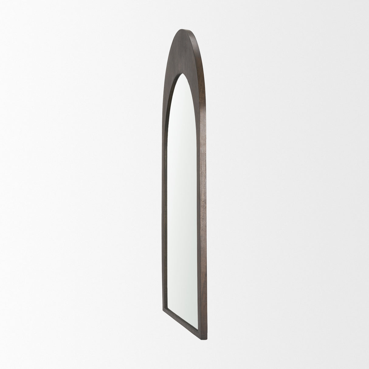 Celeste Dark Brown Medium Arched Mirror from Mercana - Luna Furniture