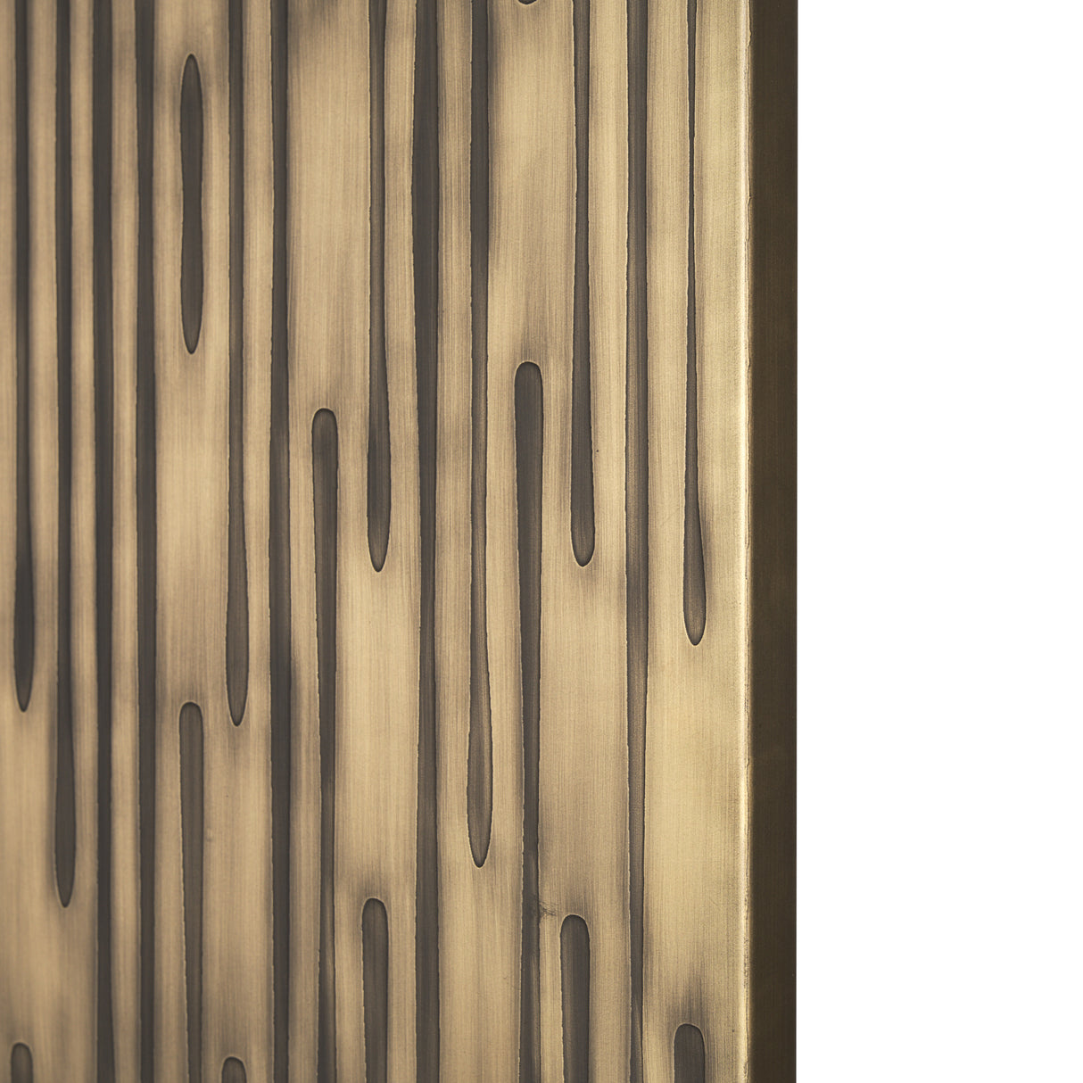 Ramos Painted Antiqued Gold Metal Wall Art from Mercana - Luna Furniture
