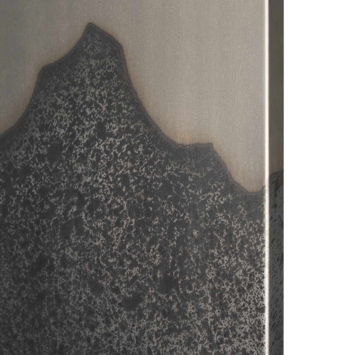 Raum Painted Monochrome w/ Acid Wash Metal Wall Art from Mercana - Luna Furniture