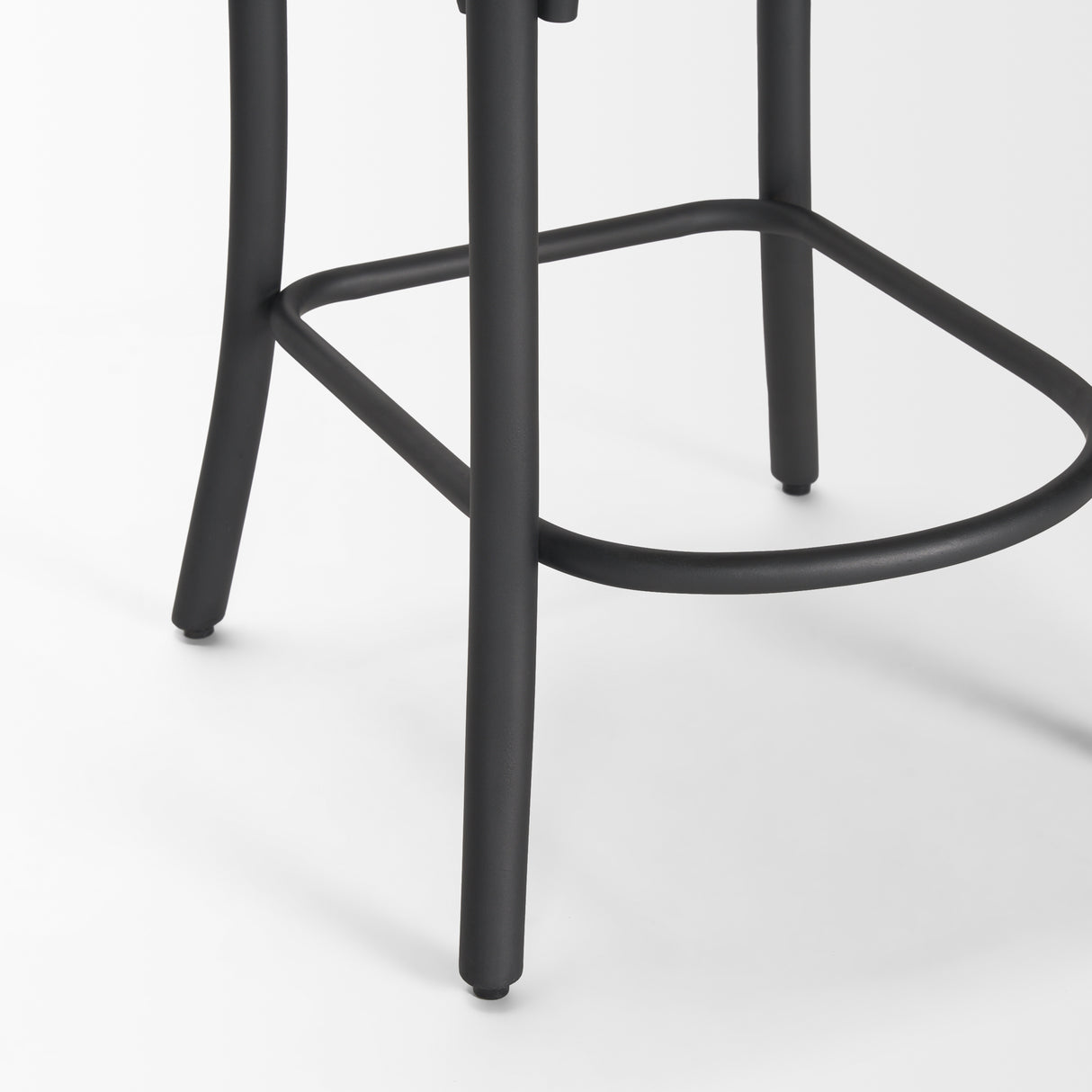 Etienne Light Brown Wood w/ Iron Metal Counter Stool from Mercana - Luna Furniture