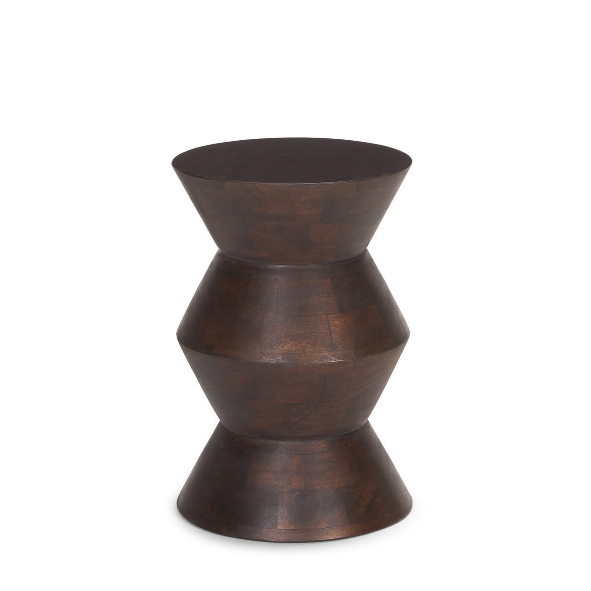 Odessa Dark Brown Wood Accent Table from Mercana - Luna Furniture