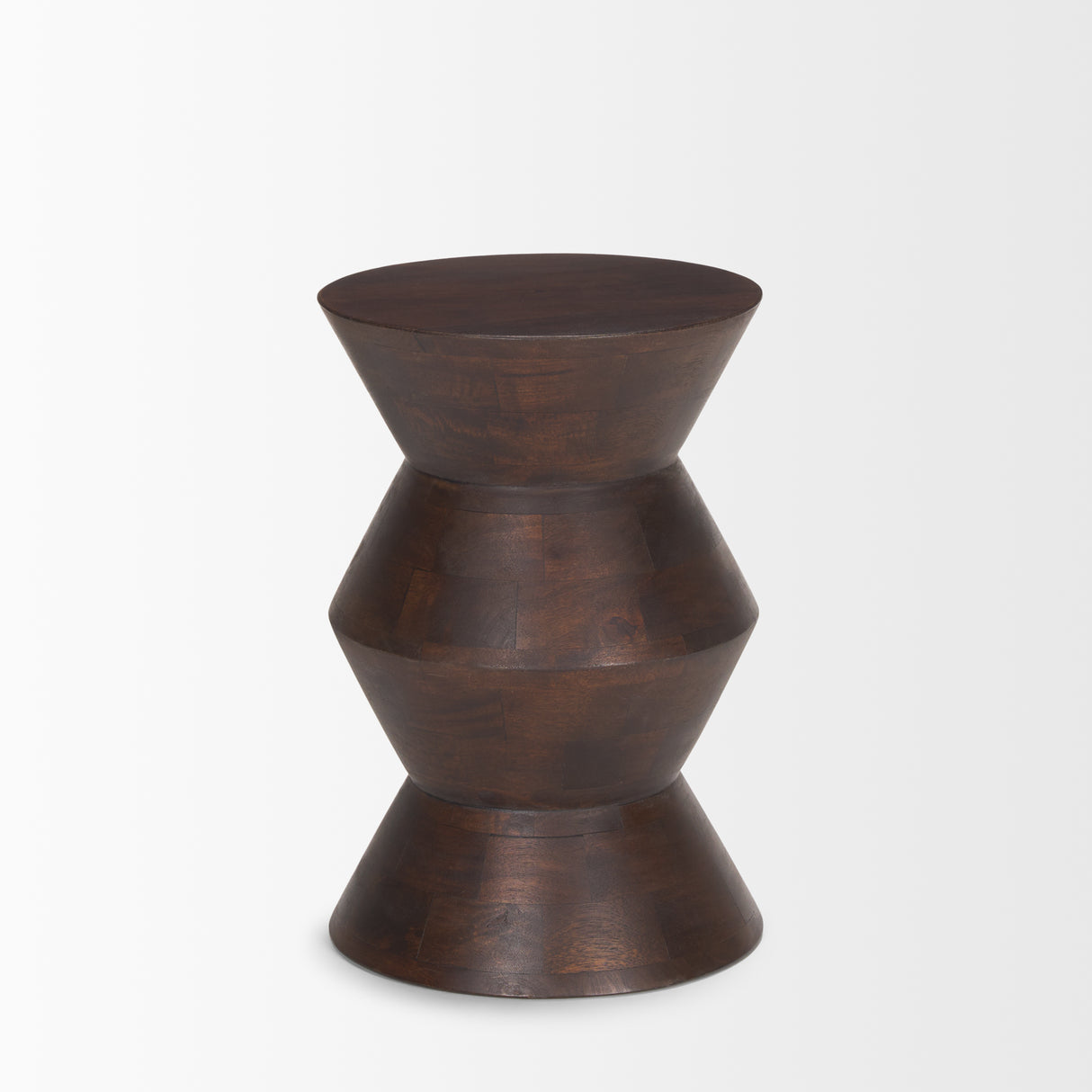 Odessa Dark Brown Wood Accent Table from Mercana - Luna Furniture