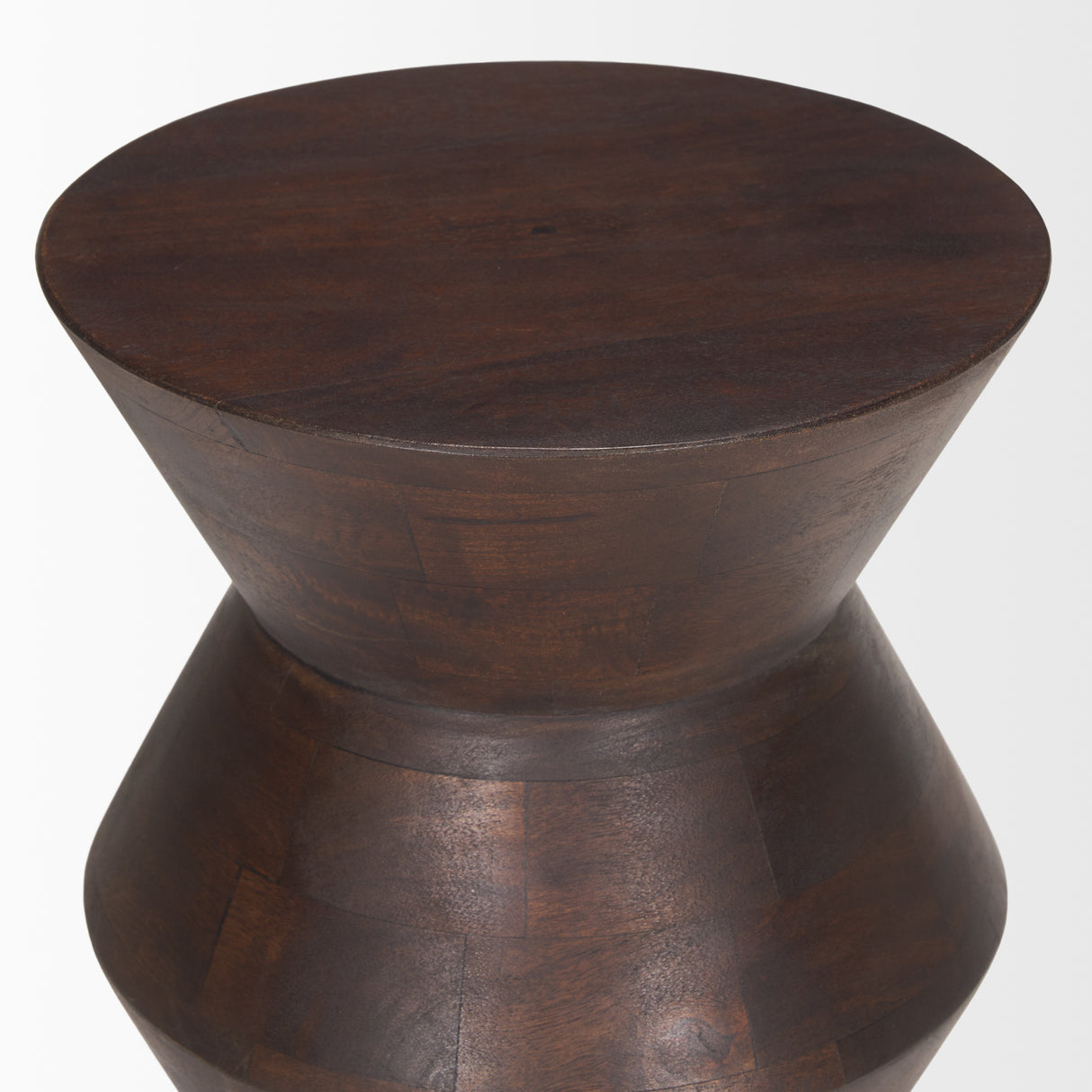 Odessa Dark Brown Wood Accent Table from Mercana - Luna Furniture