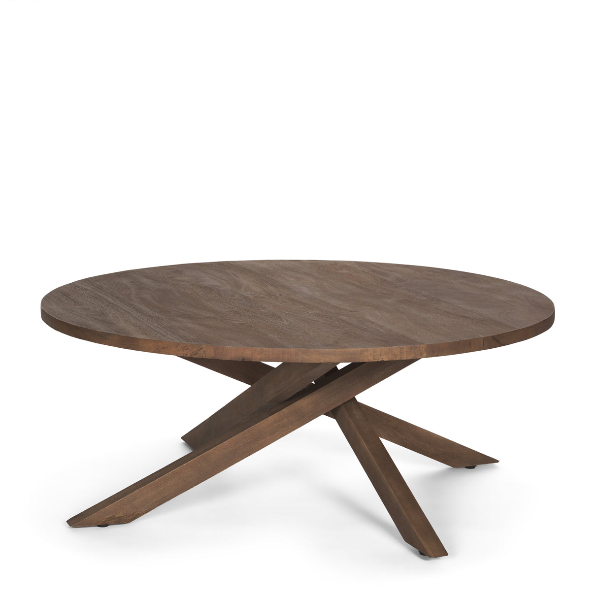 Solana Medium Brown Wood Coffee Table from Mercana - Luna Furniture