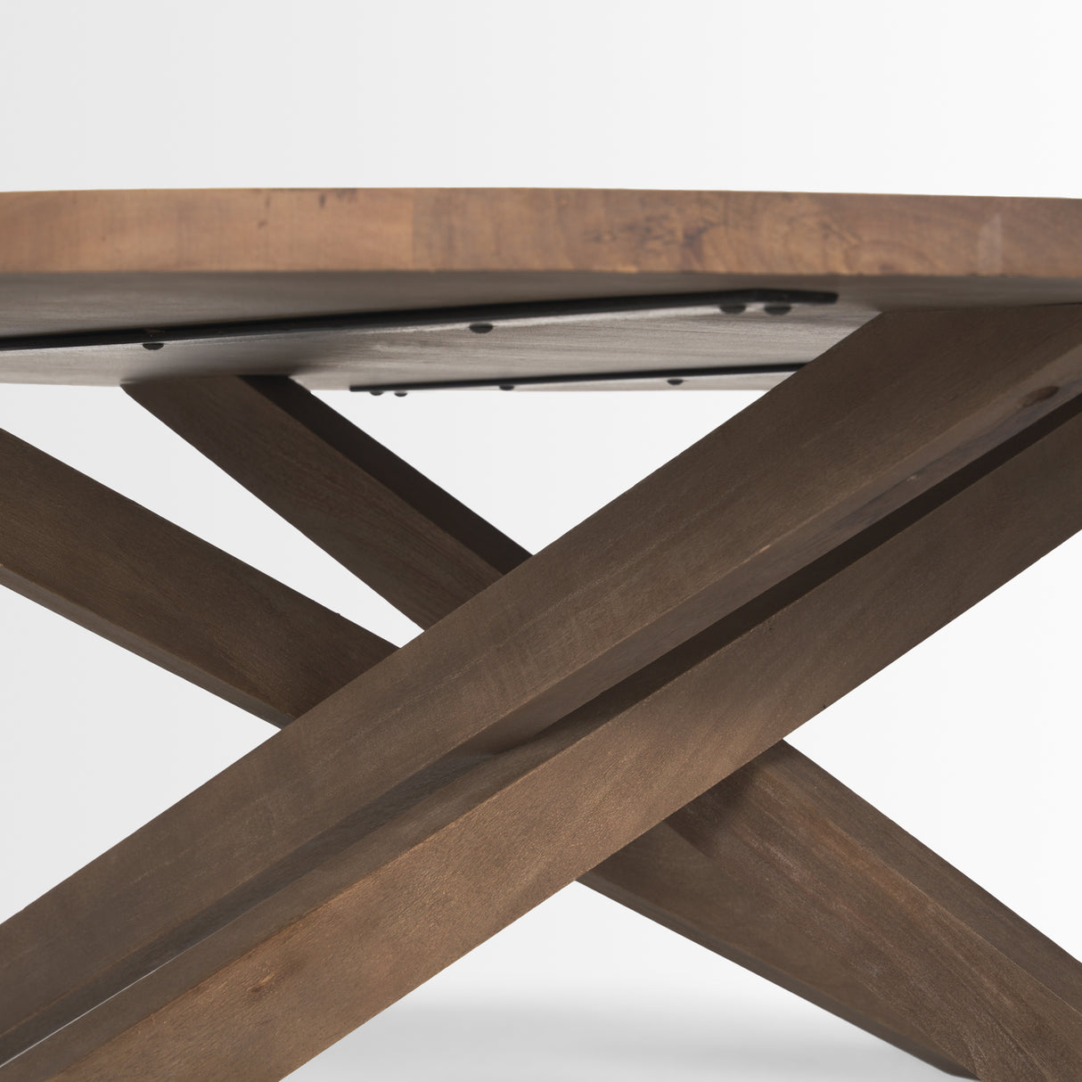 Solana Medium Brown Wood Coffee Table from Mercana - Luna Furniture