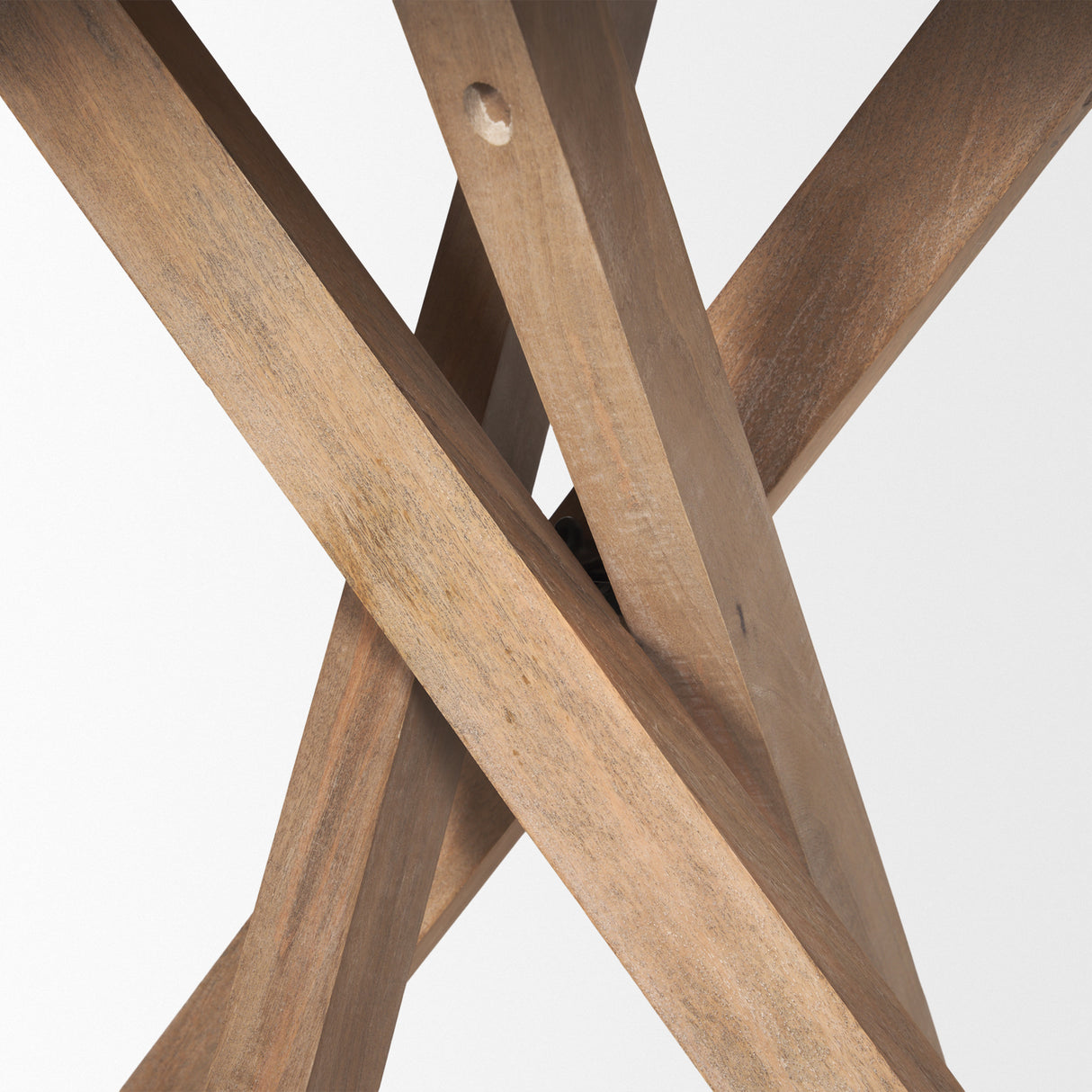 Solana Light Brown Wood Foyer Table from Mercana - Luna Furniture