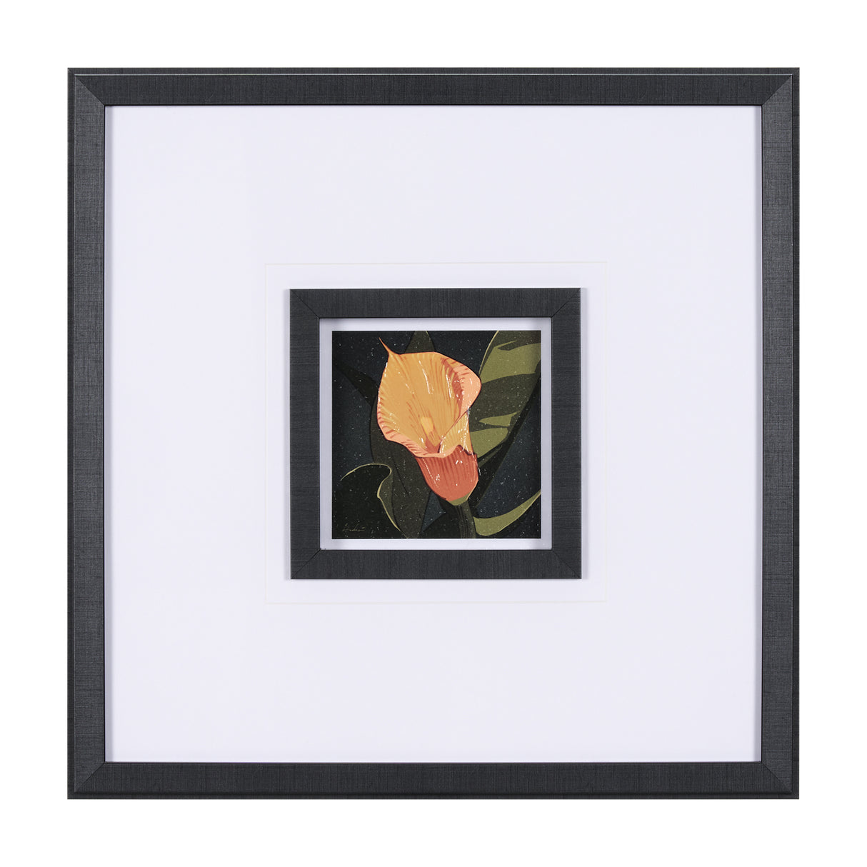 Flower Portrait VIII by Mercana Studio Hand Embellished Textured Framed Art Print Matted under Glass from Mercana - Luna Furniture