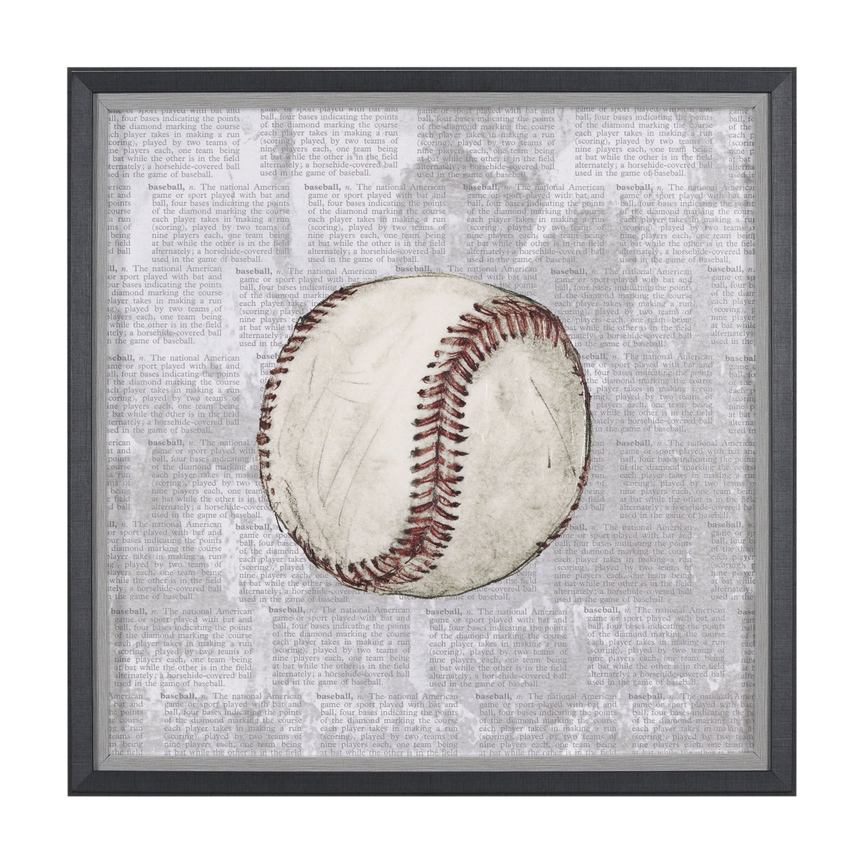 Definition of Sport I by Mercana Studio a Hand Embellished Textured Framed Art Print from Mercana - Luna Furniture